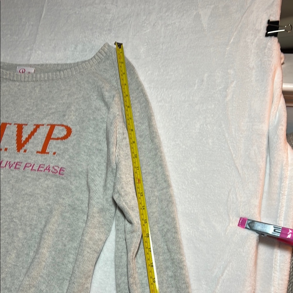 Pink Pineapple MVP “More Veuve Please” Sweater - XL - Picture 9 of 11